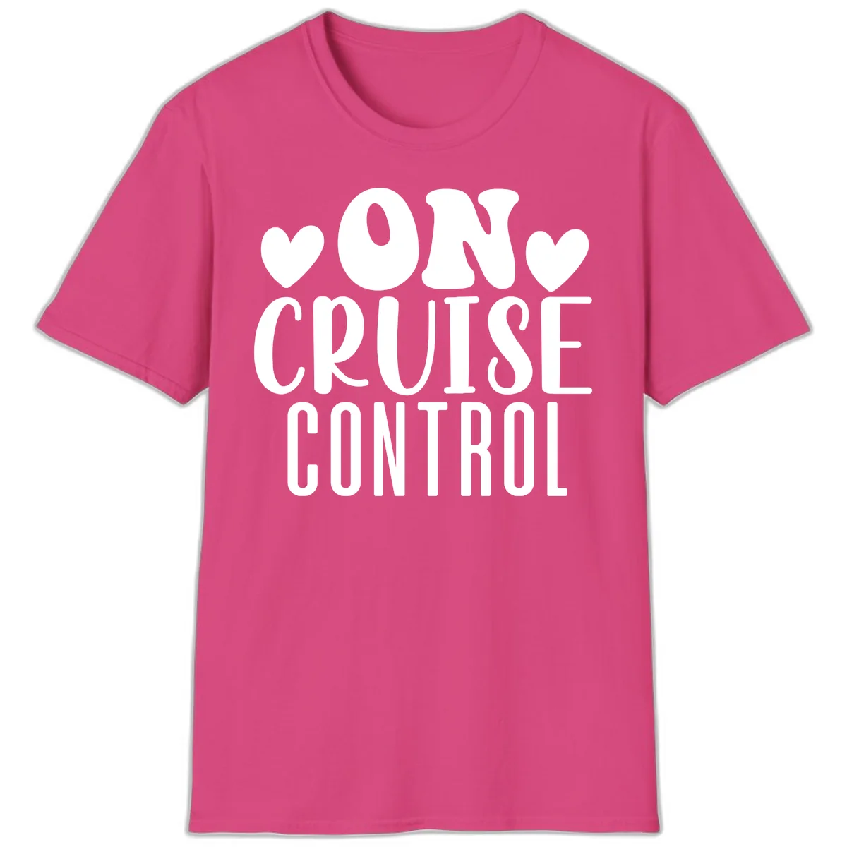 On Cruise Control T-Shirt in Heliconia