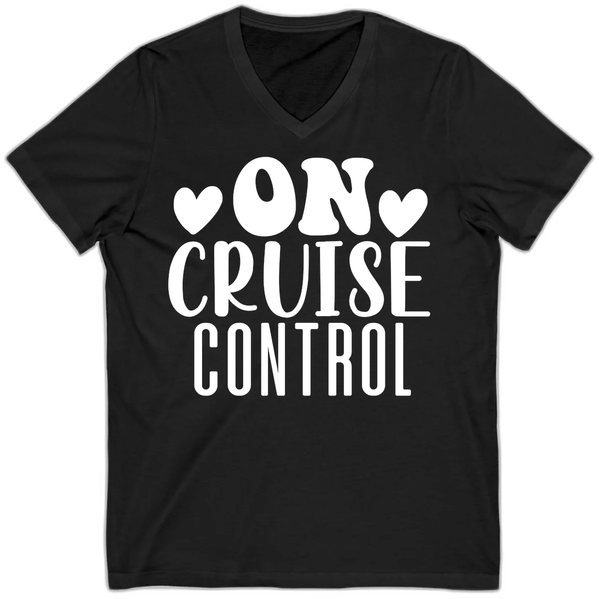 On Cruise Control V-Neck in Black