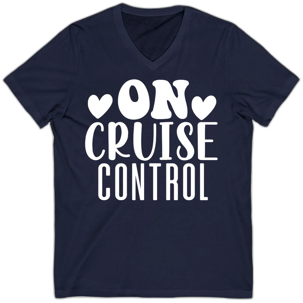 On Cruise Control V-Neck in Navy