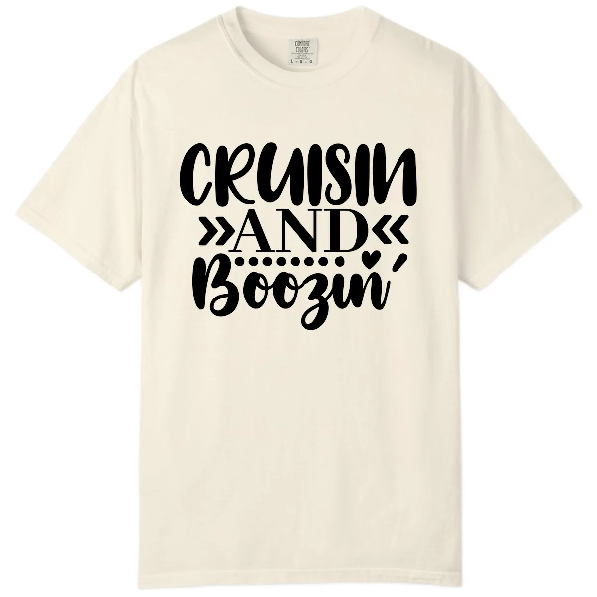 Cruisin' And Boozing Comfort Color in Ivory