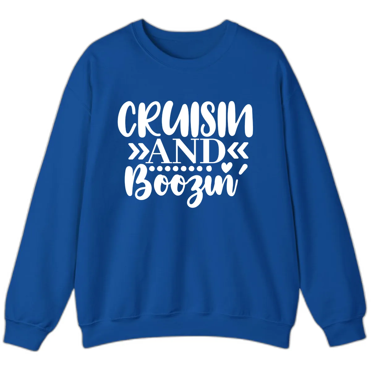 Cruisin' And Boozing Sweatshirt in Royal