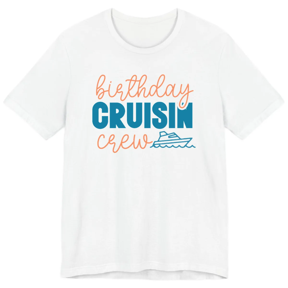 Birthday Crushin' Crew Premium T-Shirt in White
