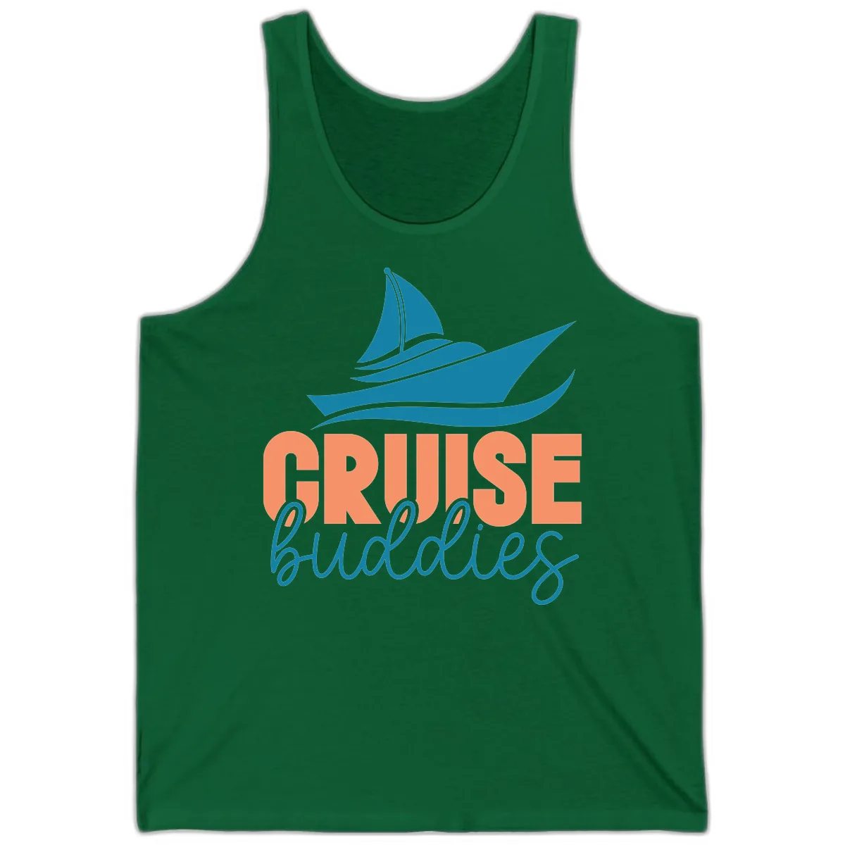 Cruise Buddies Ship Design Tank in Kelly