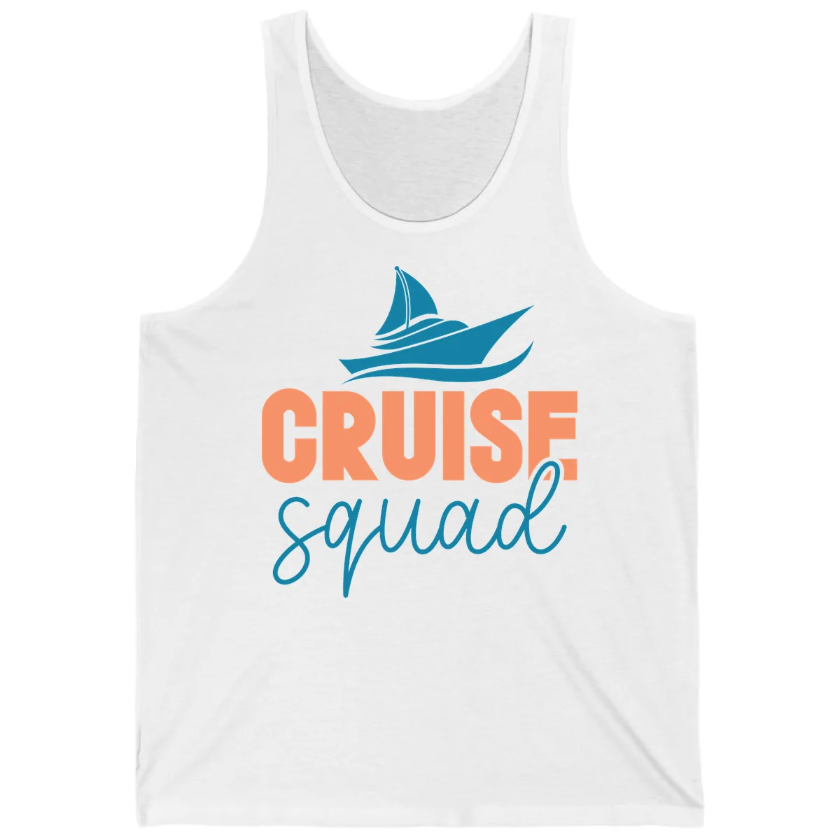 Cruise Squad Sailboat Tank in White