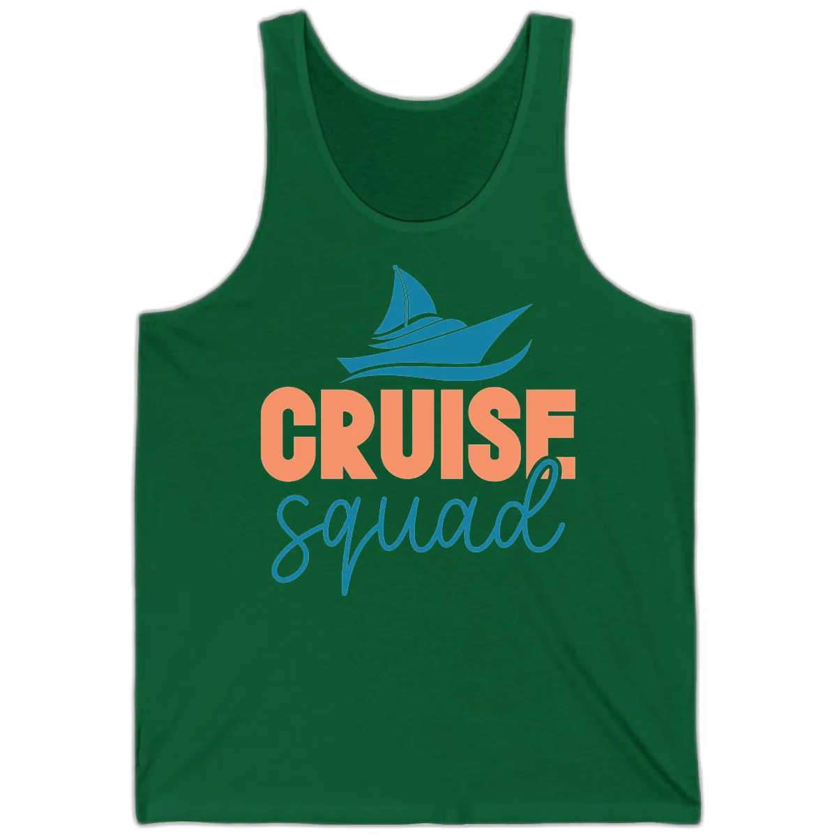Cruise Squad Sailboat Tank in Kelly