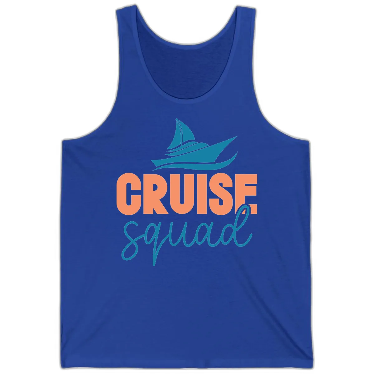 Cruise Squad Sailboat Tank in True Royal