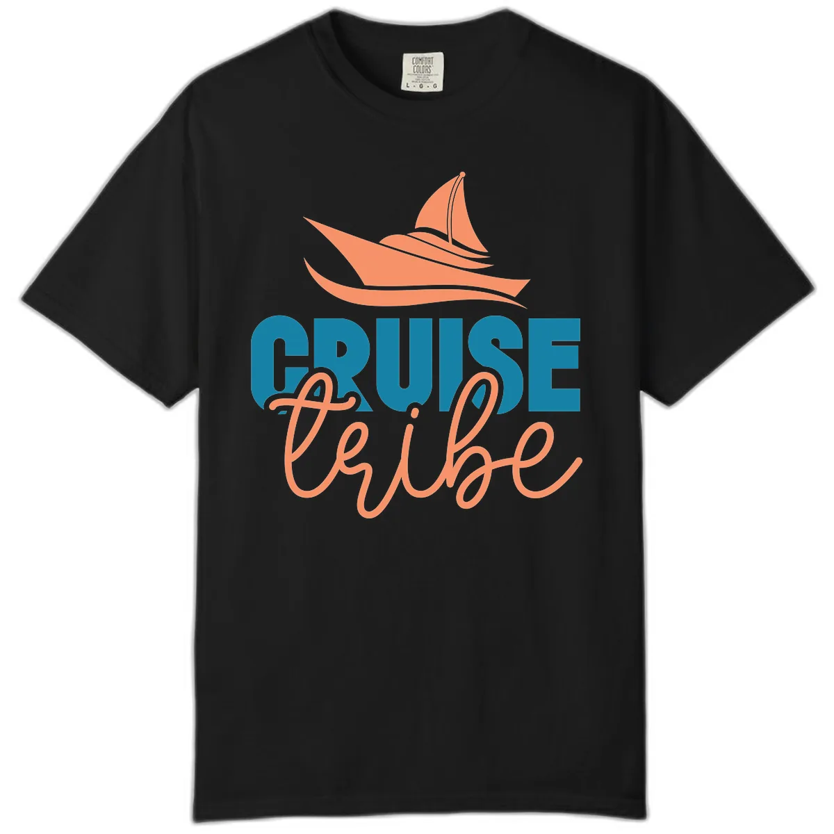 Cruise Vibe Comfort Color in Black