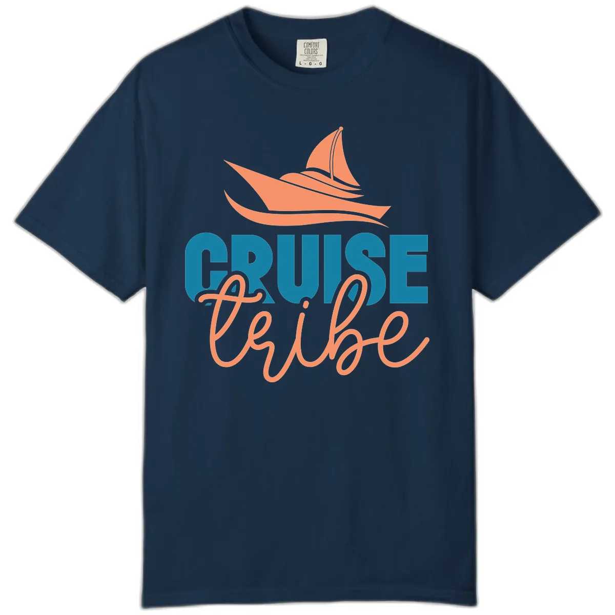Cruise Vibe Comfort Color in True Navy