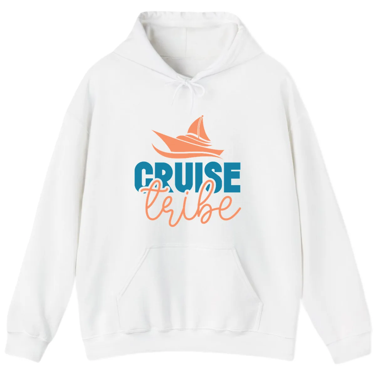 Cruise Vibe Hoodie in White