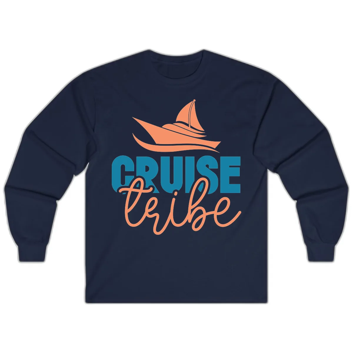 Cruise Vibe Long Sleeve in Navy