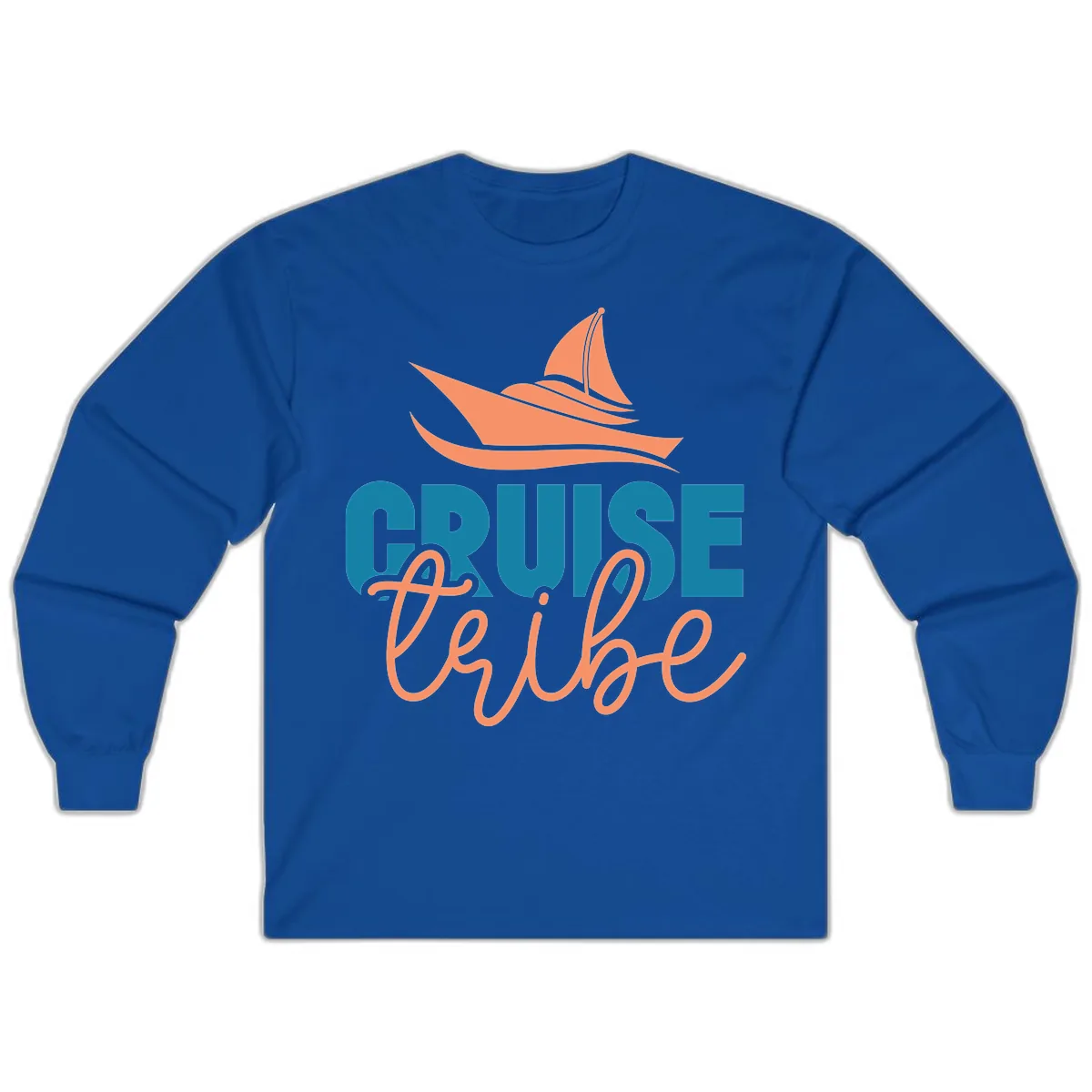 Cruise Vibe Long Sleeve in Royal
