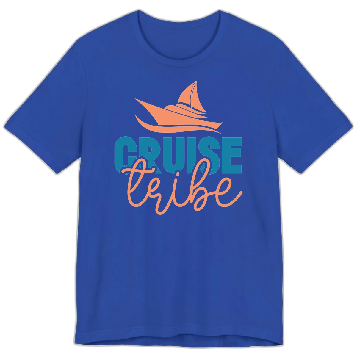 Cruise Vibe Premium T-Shirt in True Royal
