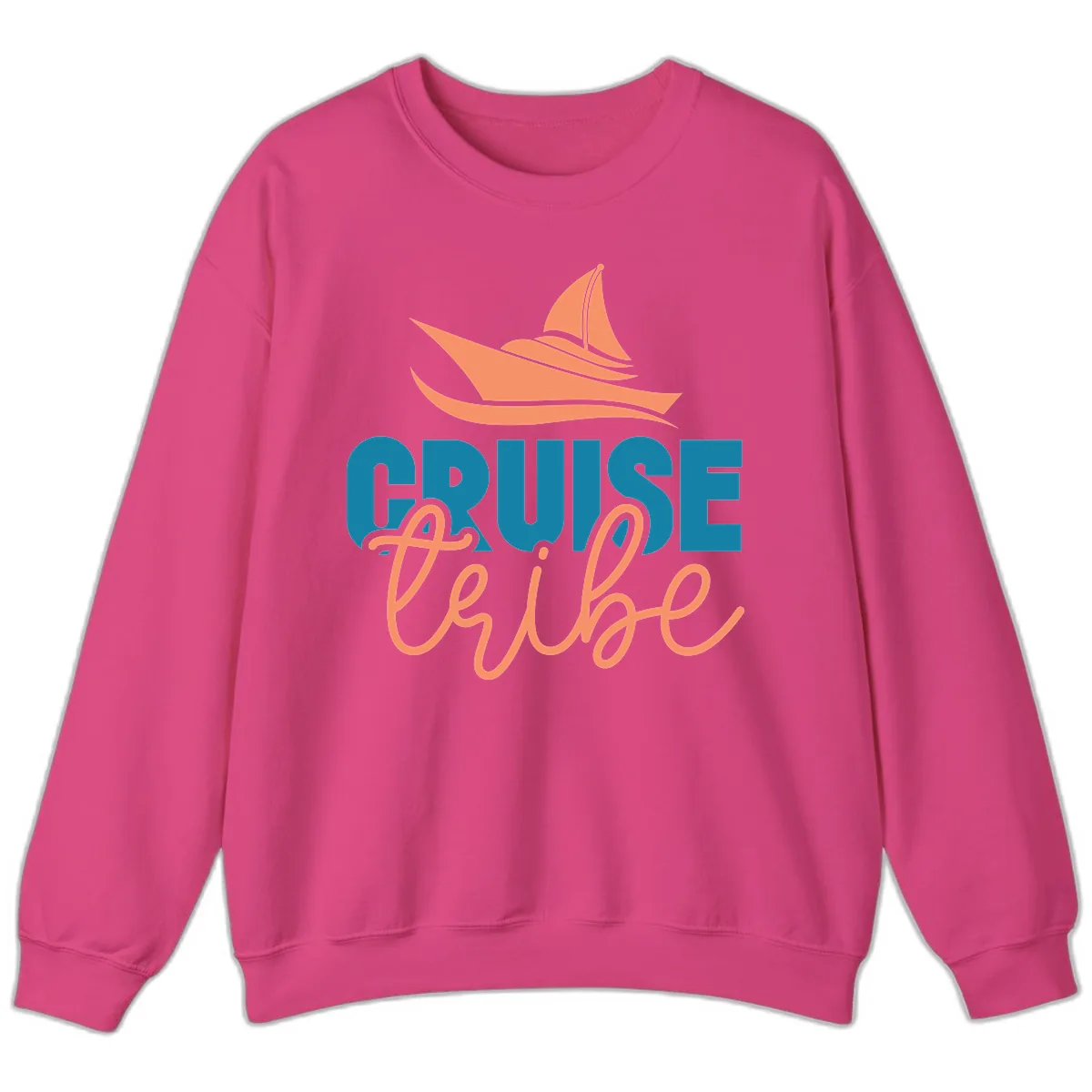 Cruise Vibe Sweatshirt in Heliconia