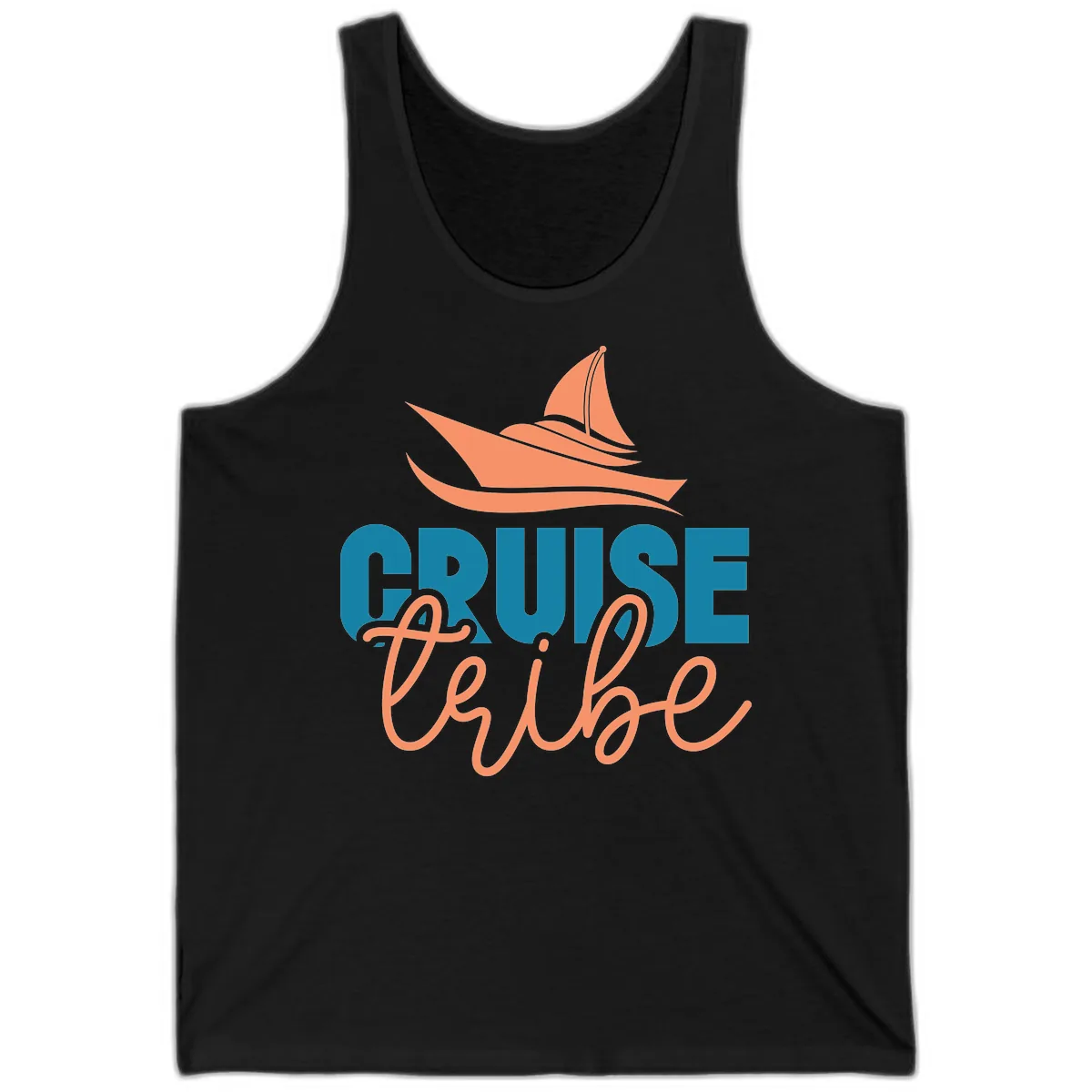 Cruise Vibe Tank in Black