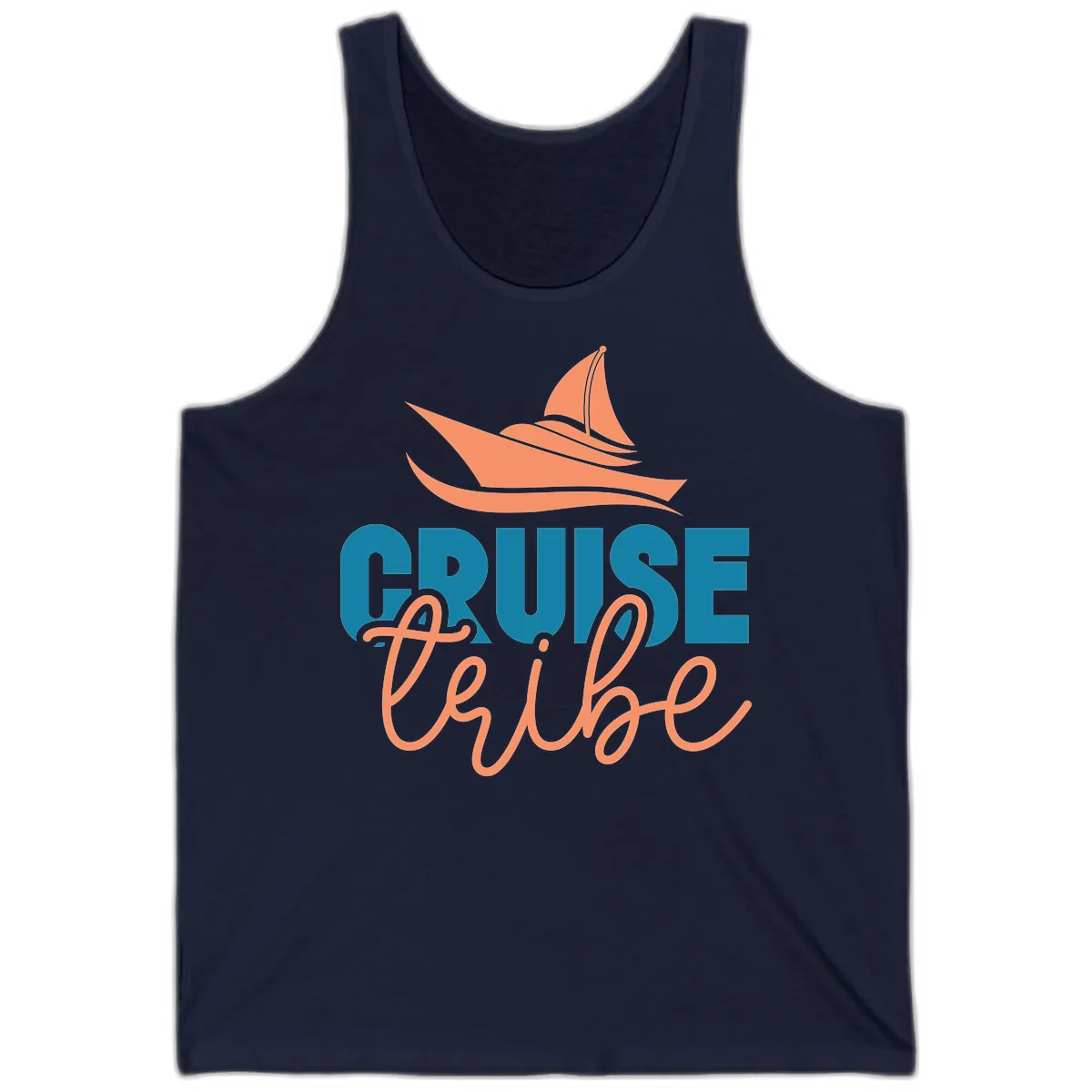 Cruise Vibe Tank in Navy