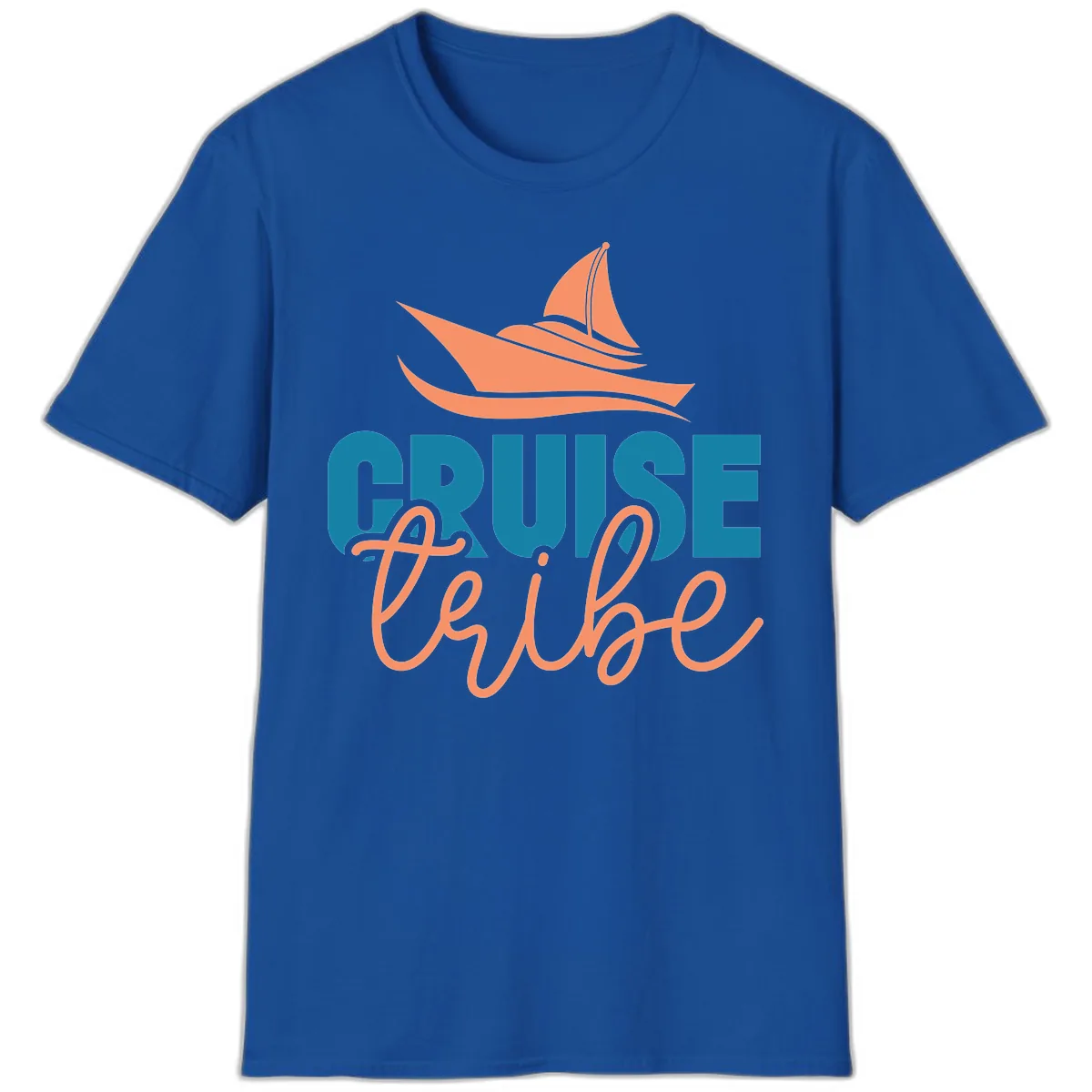 Cruise Vibe T-Shirt in Royal