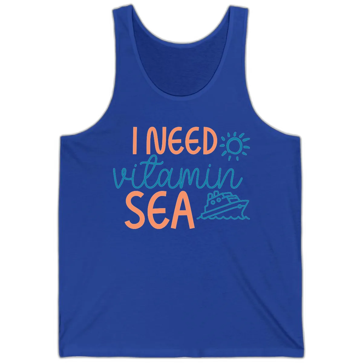 I Need Vitamin Sea Tank in True Royal