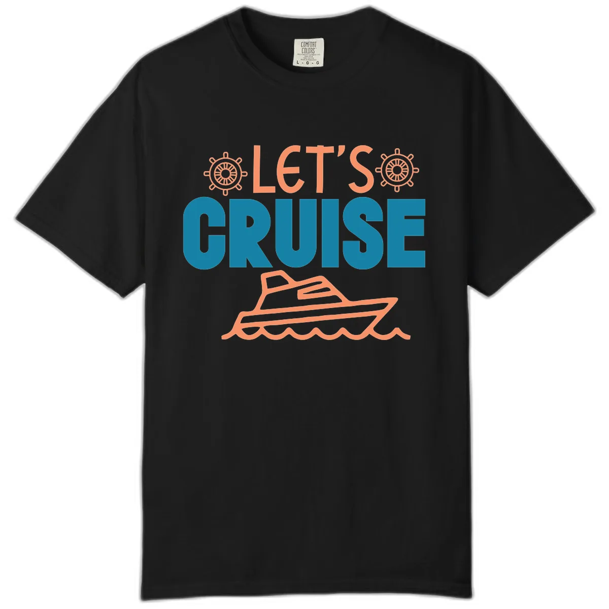 Let's Cruise Comfort Color in Black