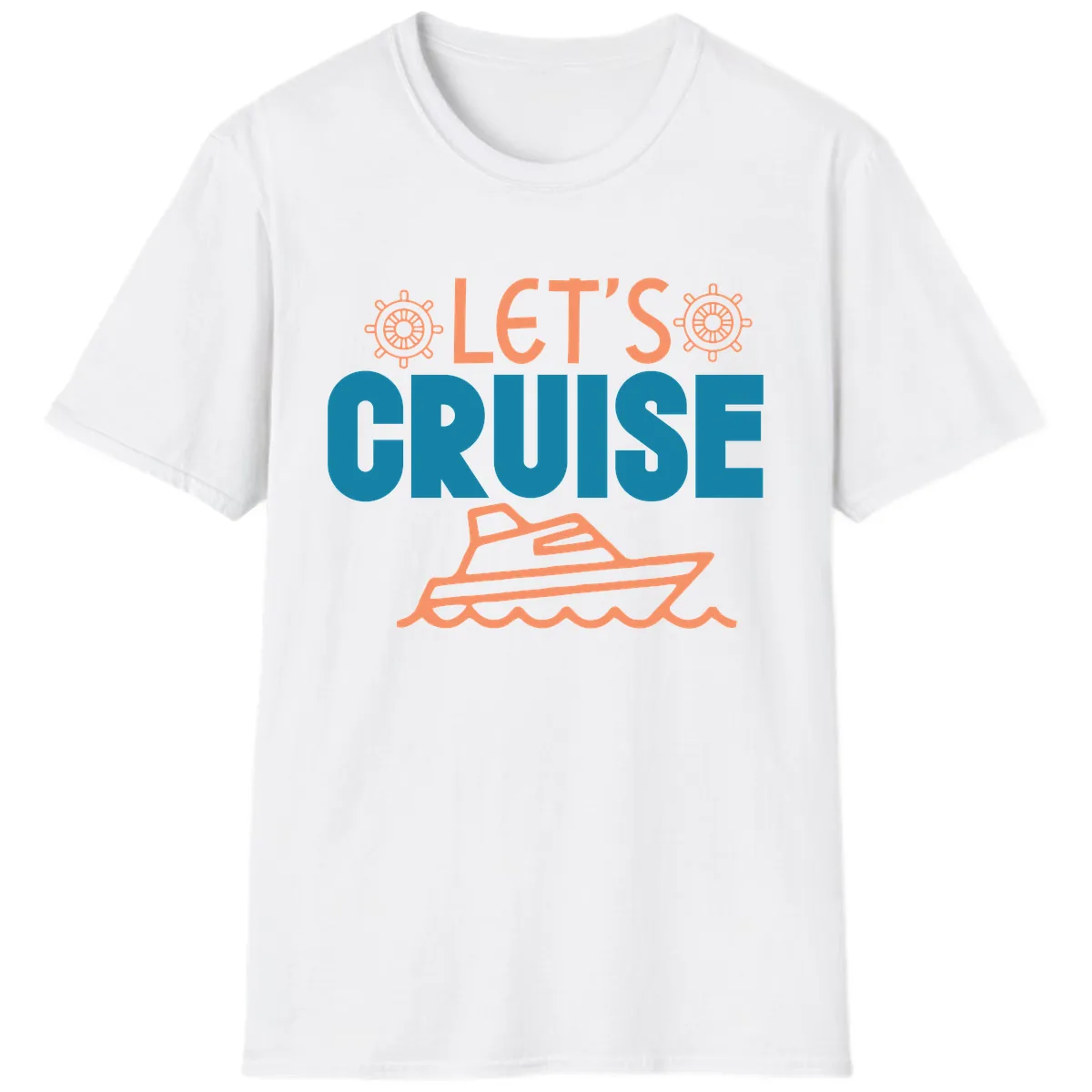 Let's Cruise T-Shirt in White