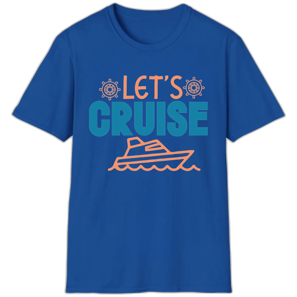 Let's Cruise T-Shirt in Royal