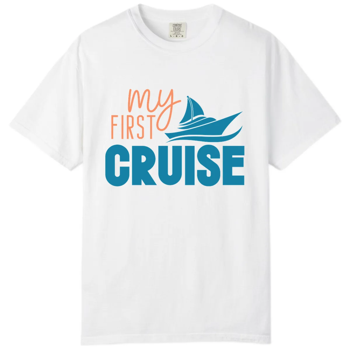 My First Cruise Comfort Color in White
