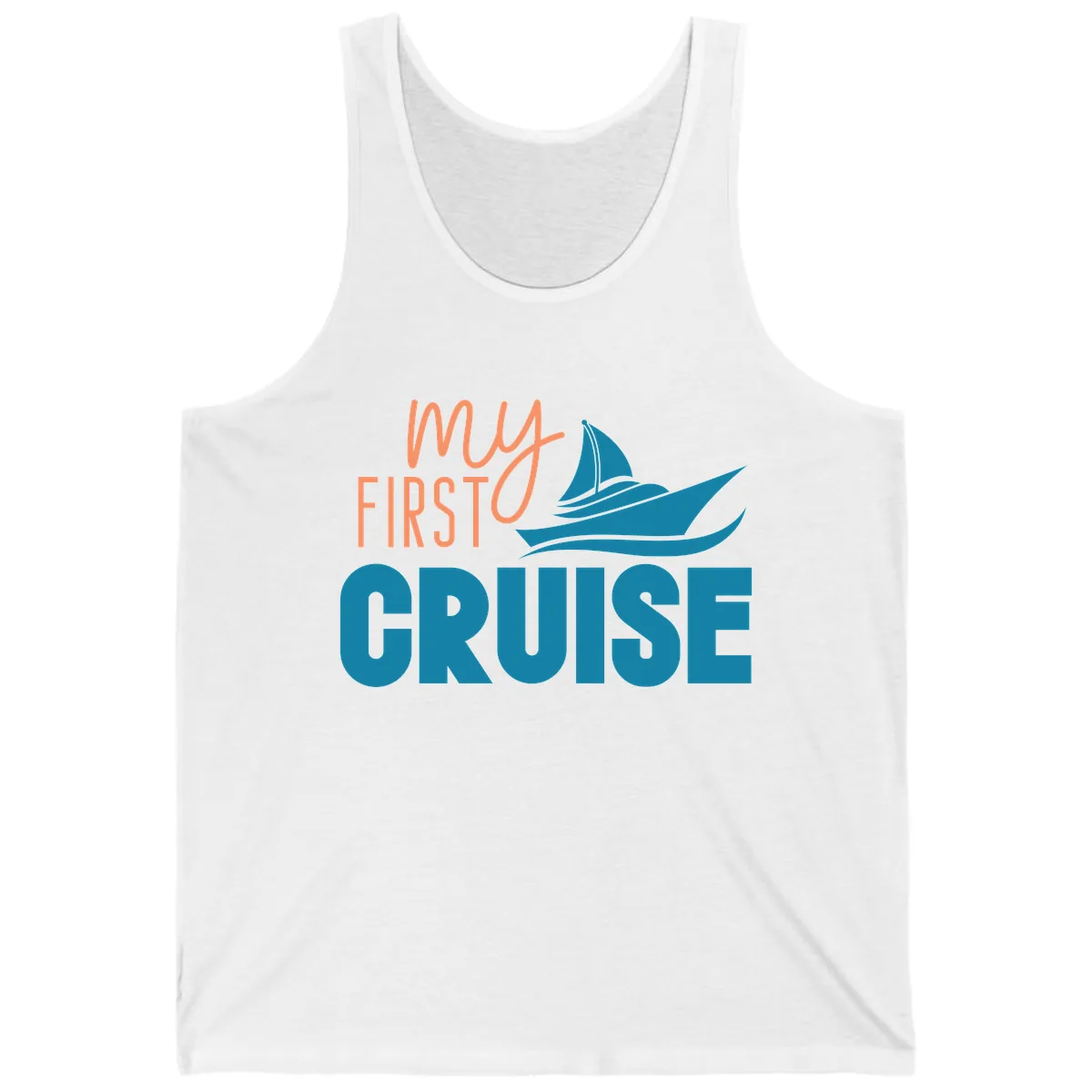 My First Cruise Tank in White