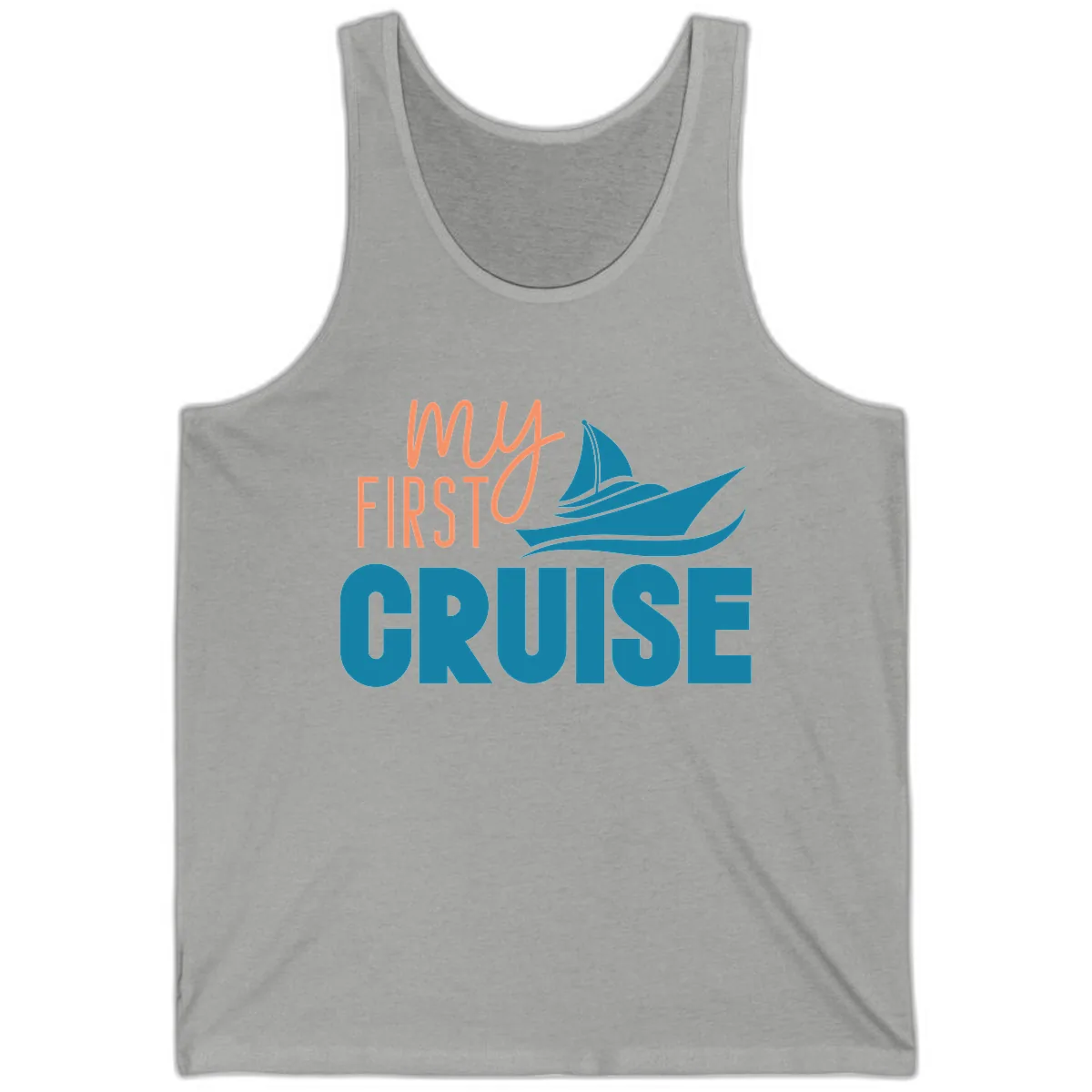 My First Cruise Tank in Athletic Heather