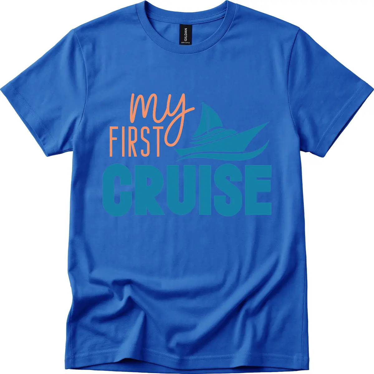 My First Cruise T-Shirt in Royal