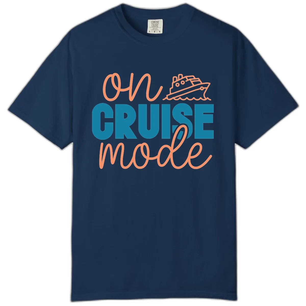 Ahoy Cruise Mode Comfort Color in Navy
