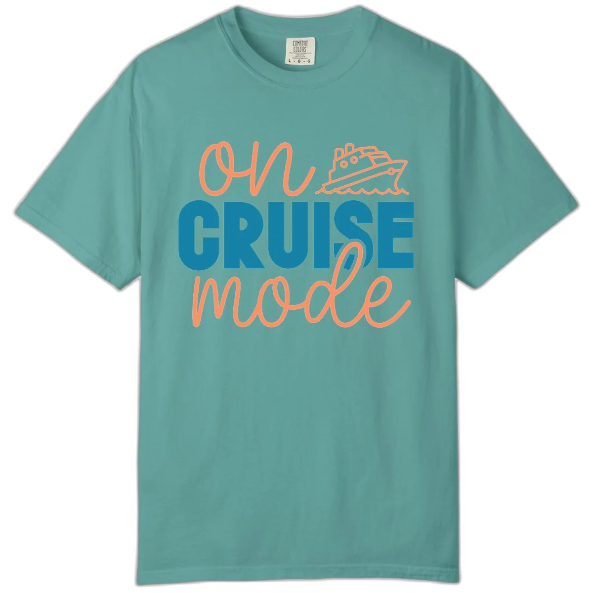Ahoy Cruise Mode Comfort Color in Seafoam