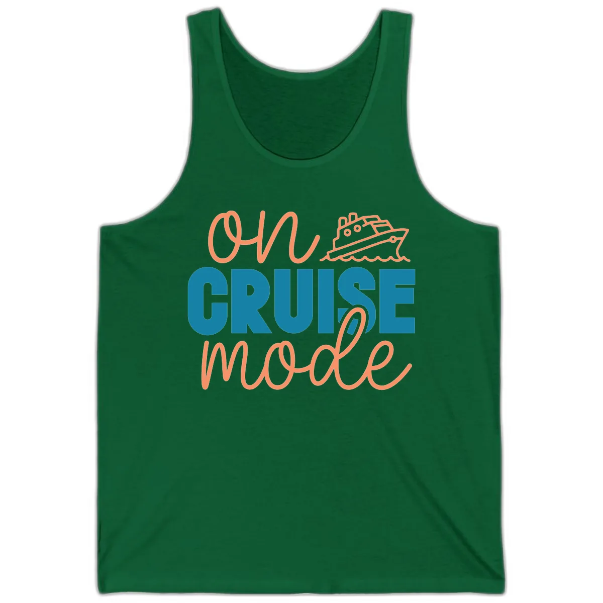 Ahoy Cruise Mode Tank in Kelly
