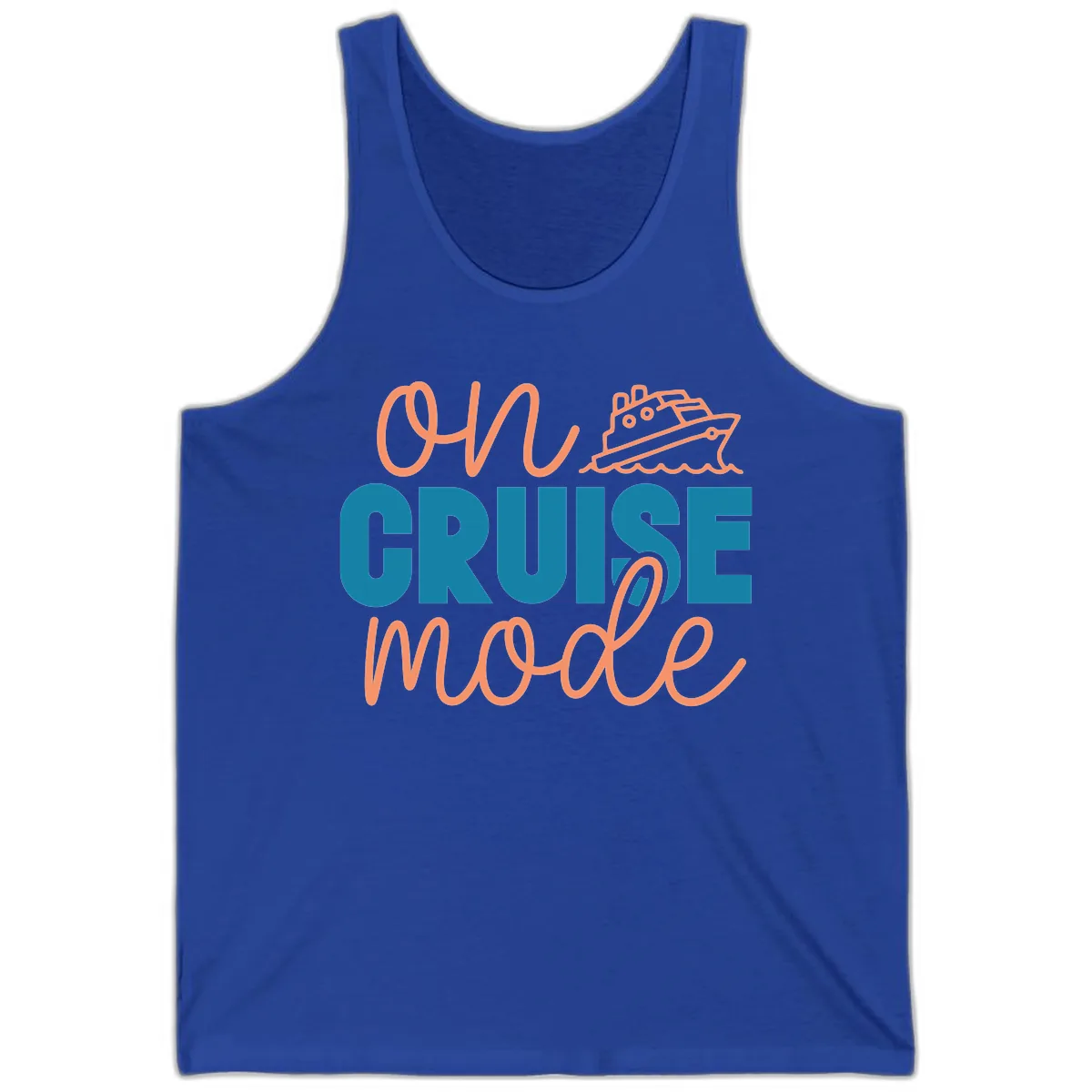 Ahoy Cruise Mode Tank in True Royal
