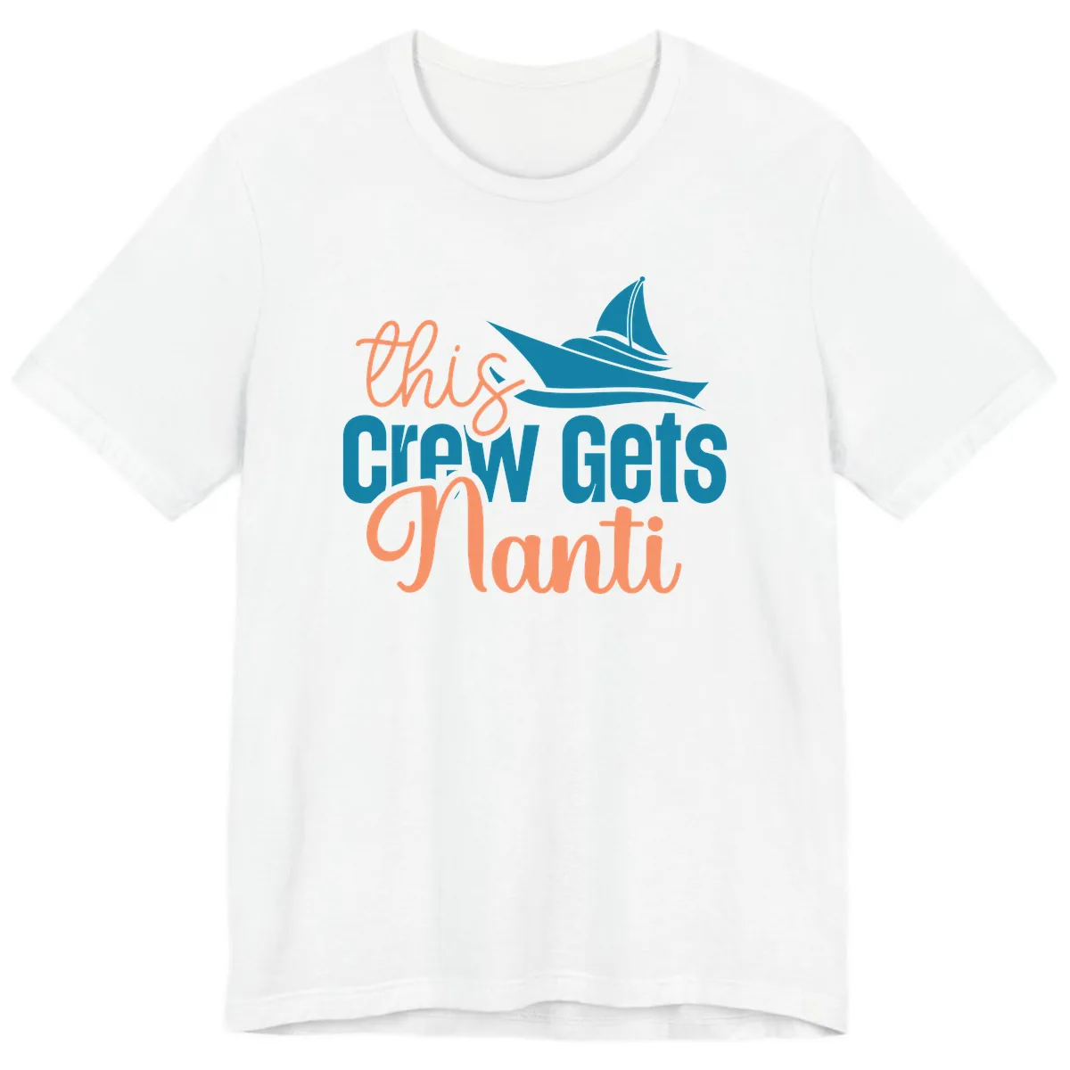 Chill Crew Gets Afloat Premium T-Shirt in White