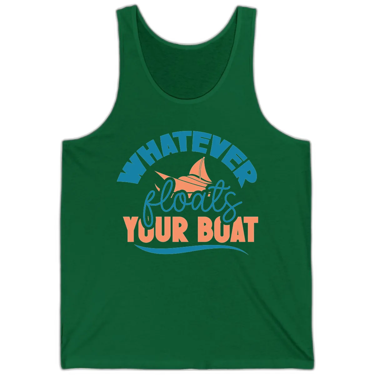 Whatever Floats Your Boat Tank in Kelly