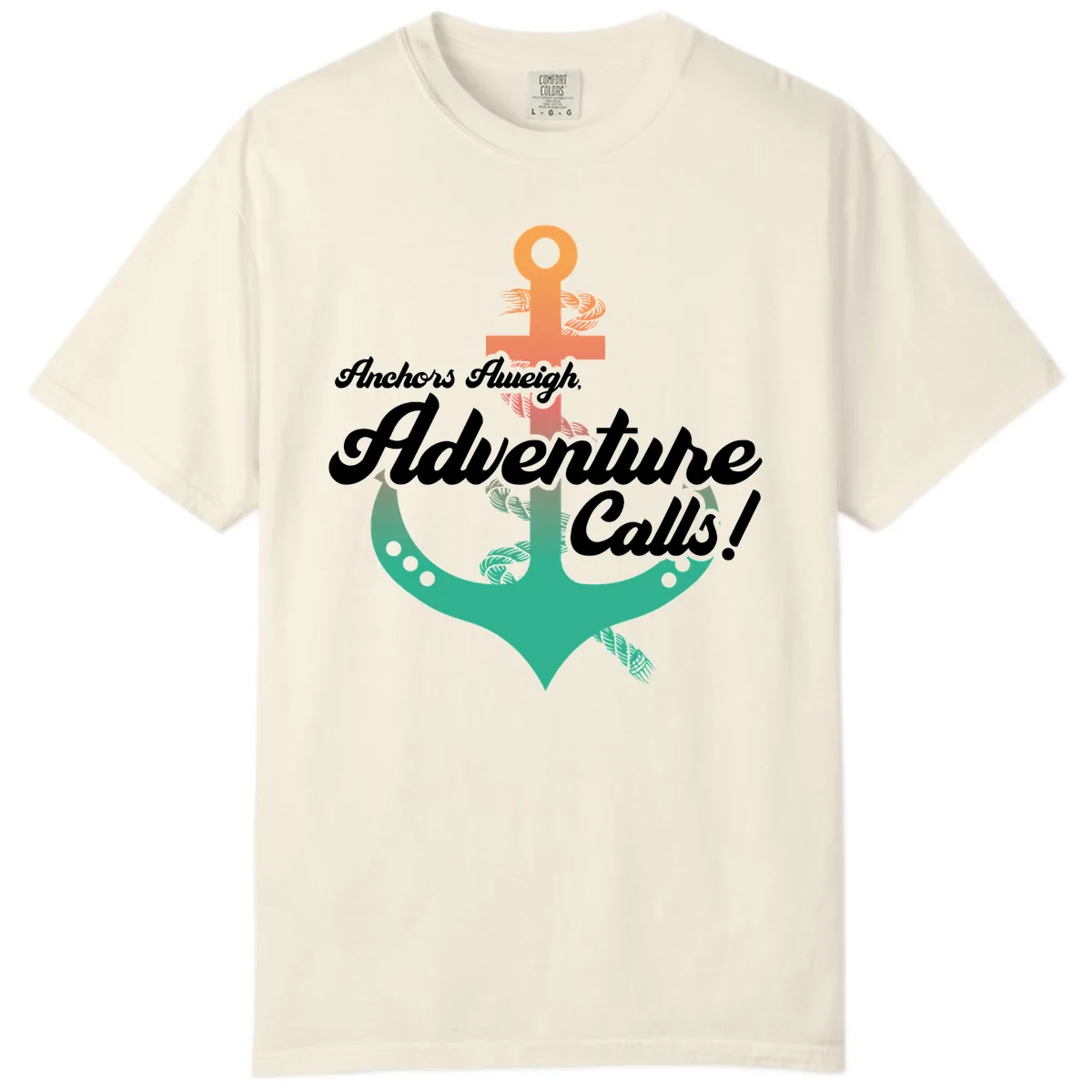 Anchors Aweigh Adventure Calls Comfort Color in Ivory