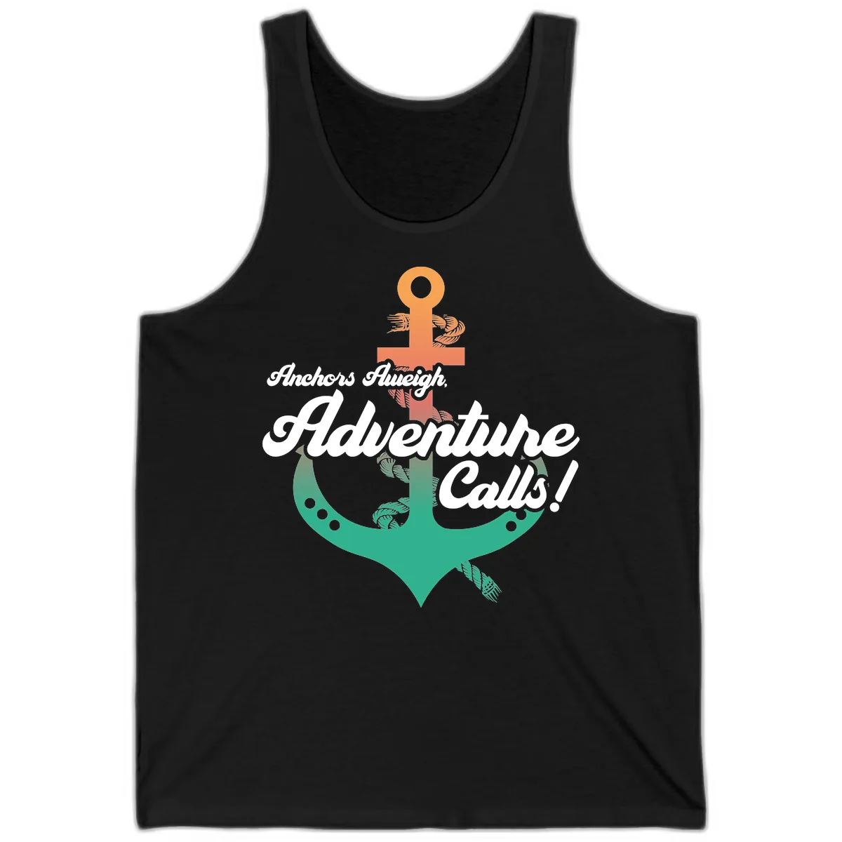 Anchors Aweigh Adventure Calls Tank in Black