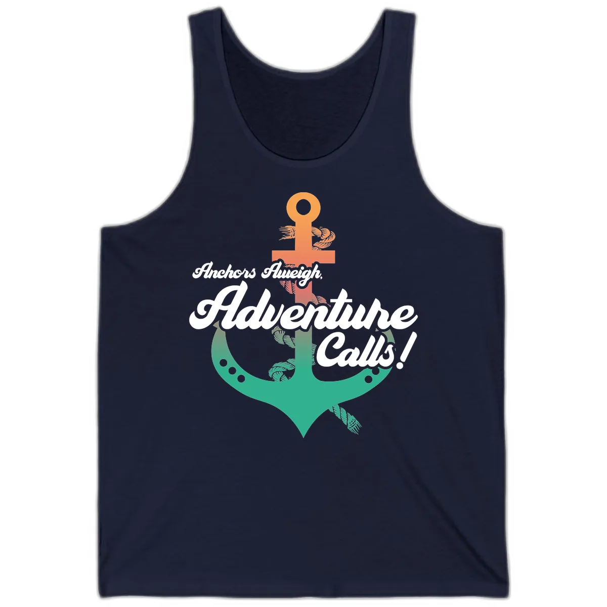 Anchors Aweigh Adventure Calls Tank in Navy