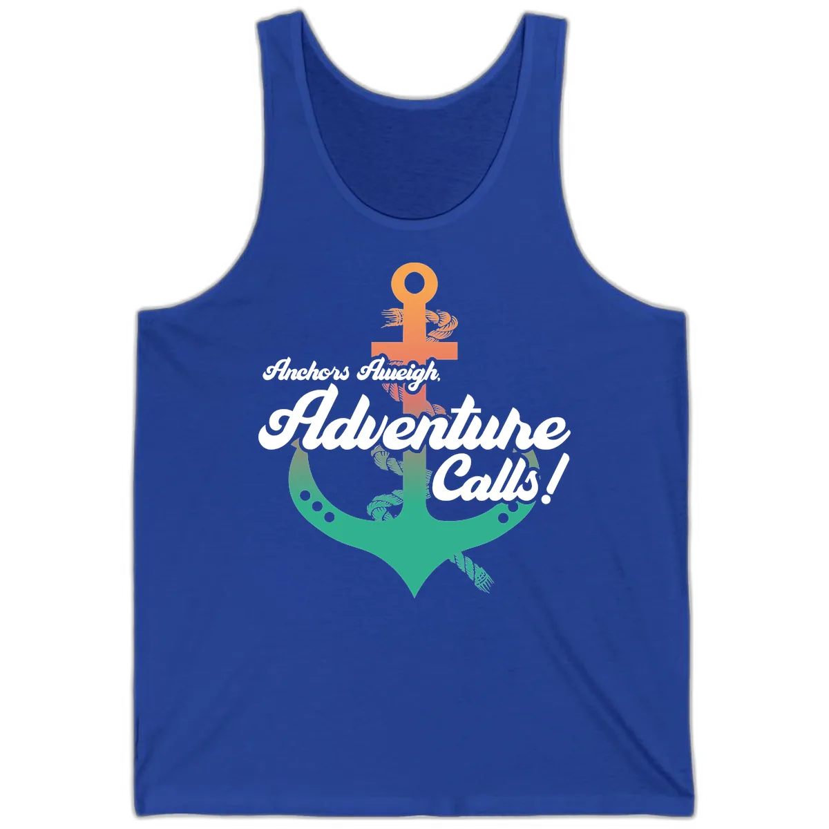 Anchors Aweigh Adventure Calls Tank in True Royal
