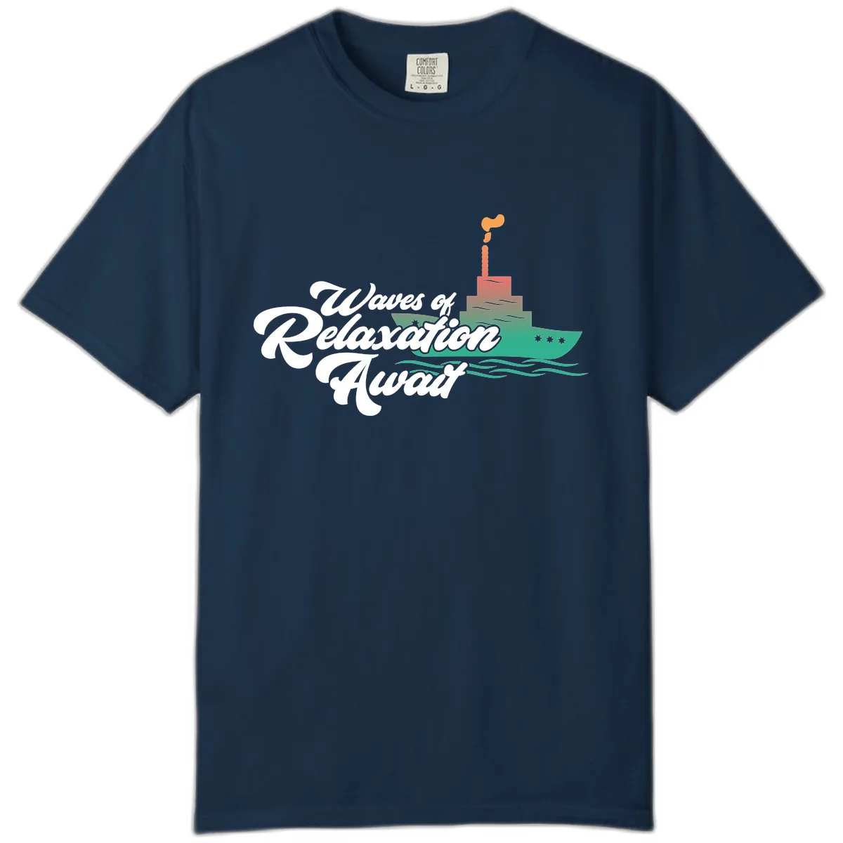 Waves Of Relaxation Await Comfort Color in True Navy
