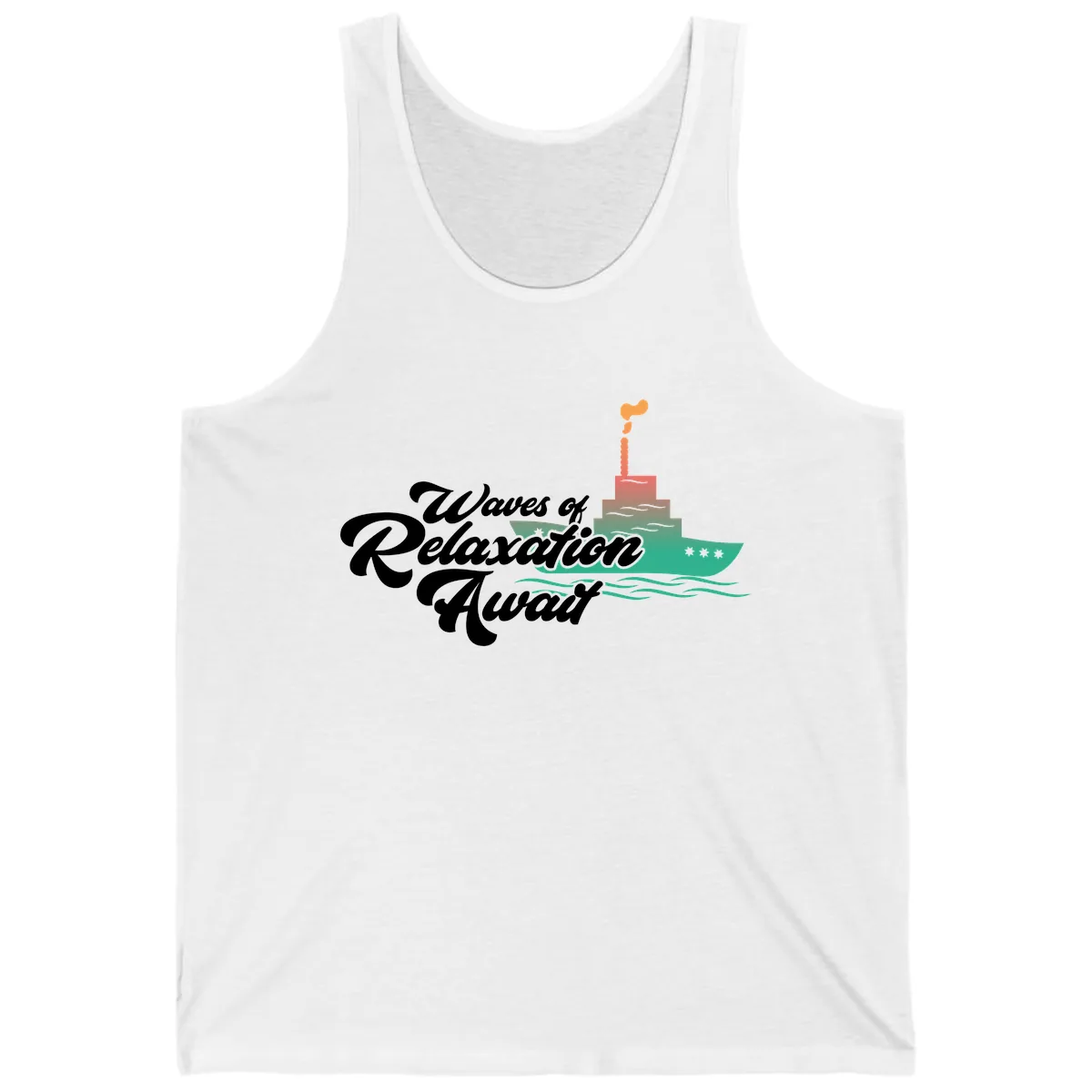 Waves Of Relaxation Await Tank in White