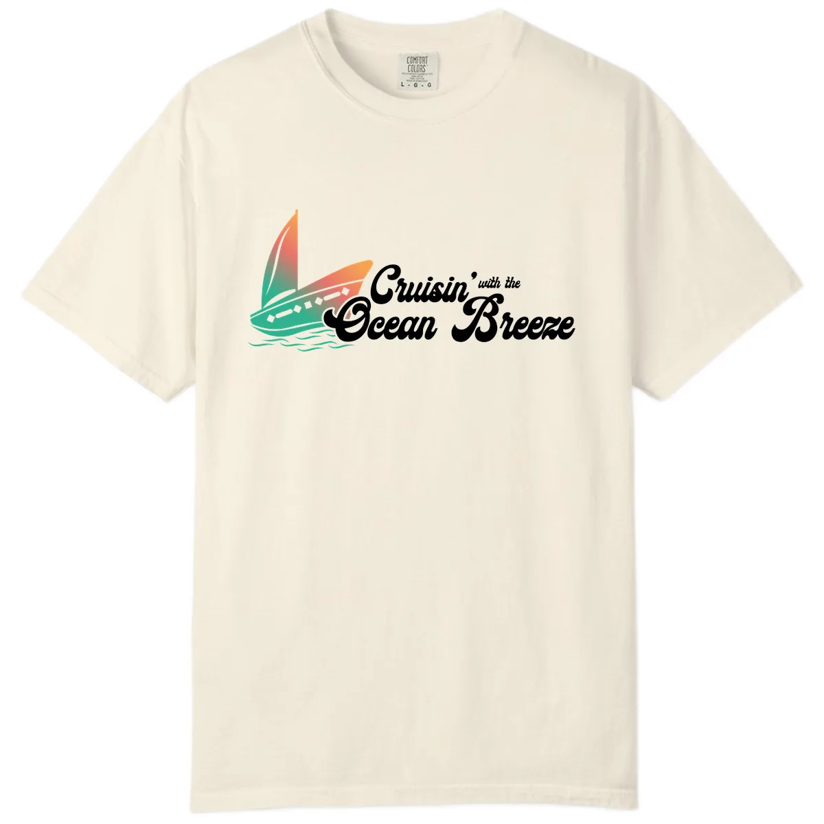 Cruisin' With The Ocean Breeze Comfort Color in Ivory