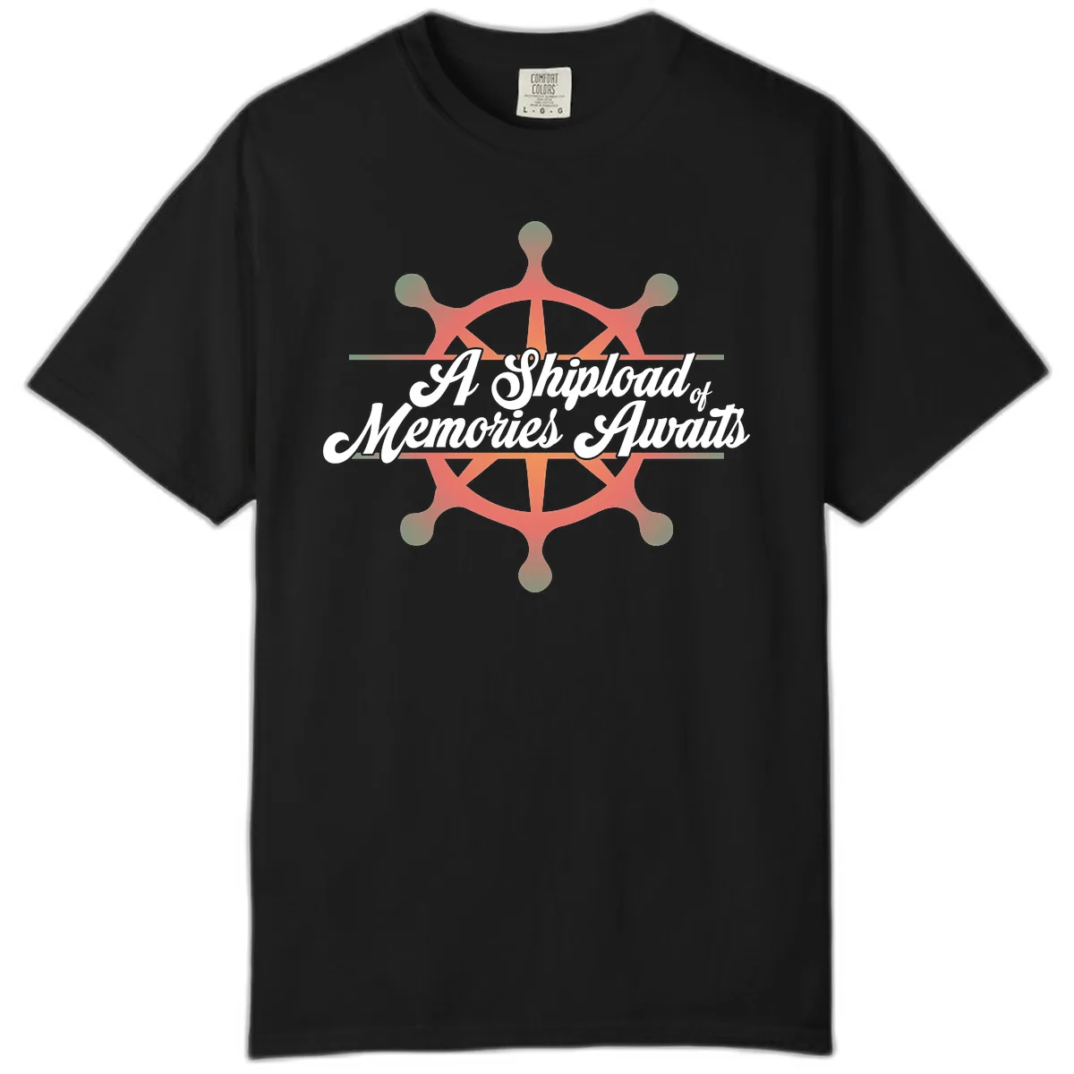 A Shipload Of Memories Awaits Comfort Color in Black