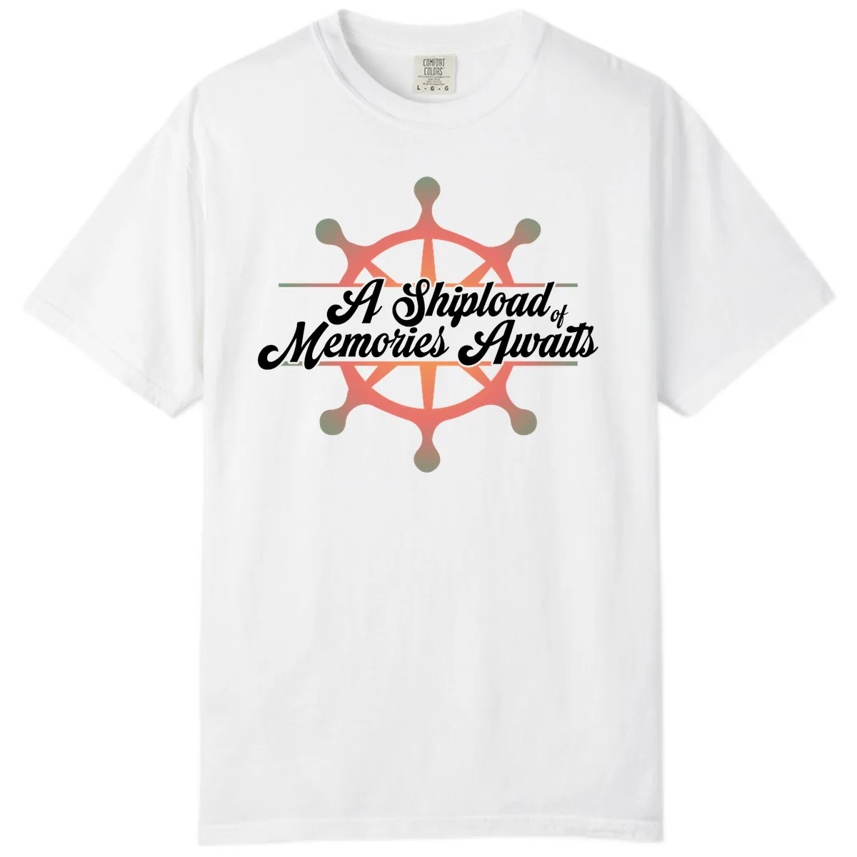 A Shipload Of Memories Awaits Comfort Color in White