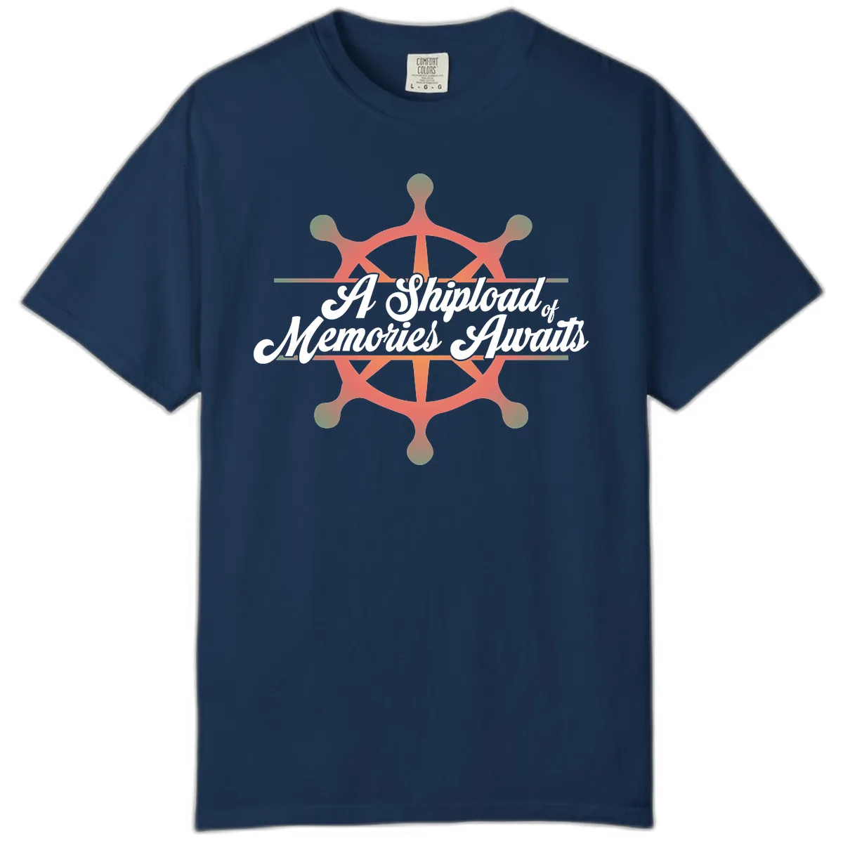 A Shipload Of Memories Awaits Comfort Color in Navy