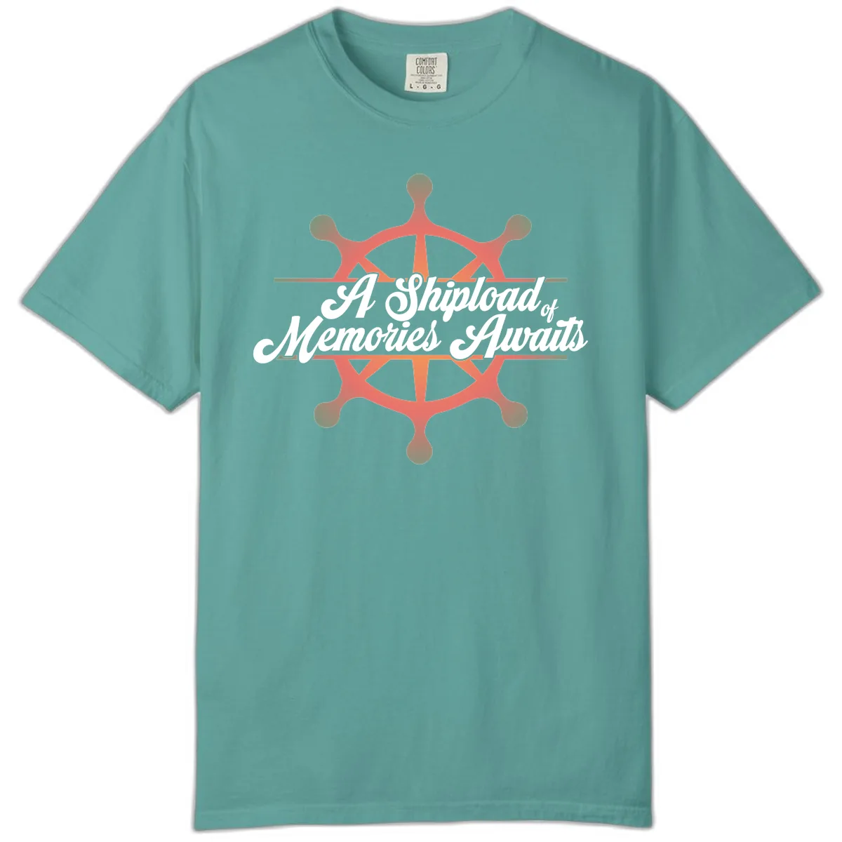 A Shipload Of Memories Awaits Comfort Color in Seafoam