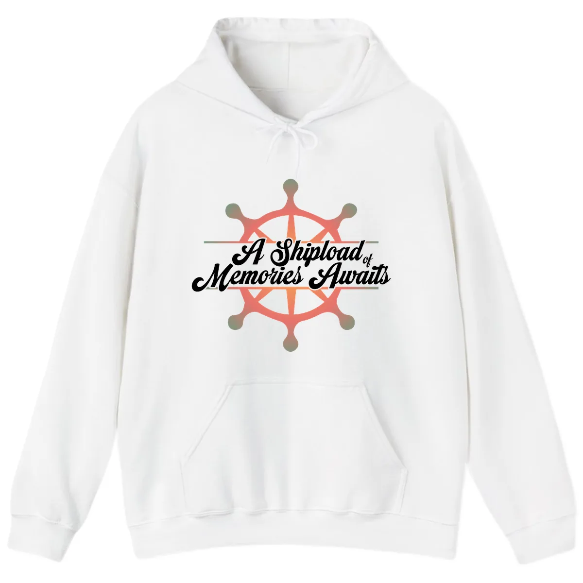 A Shipload Of Memories Awaits Hoodie in White