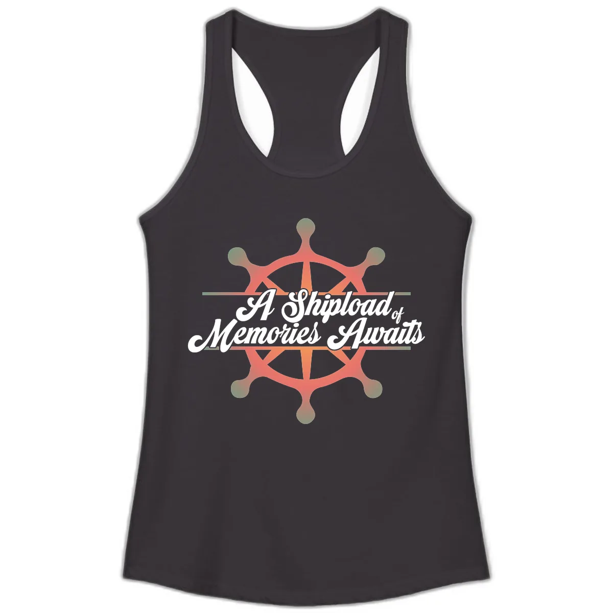 A Shipload Of Memories Awaits Ladies Tank in Black