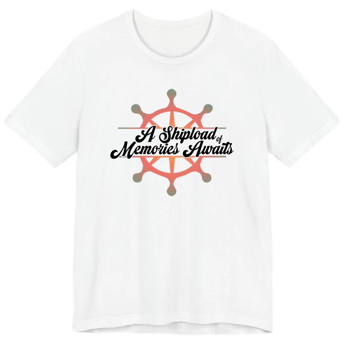 A Shipload Of Memories Awaits Premium T-Shirt in White