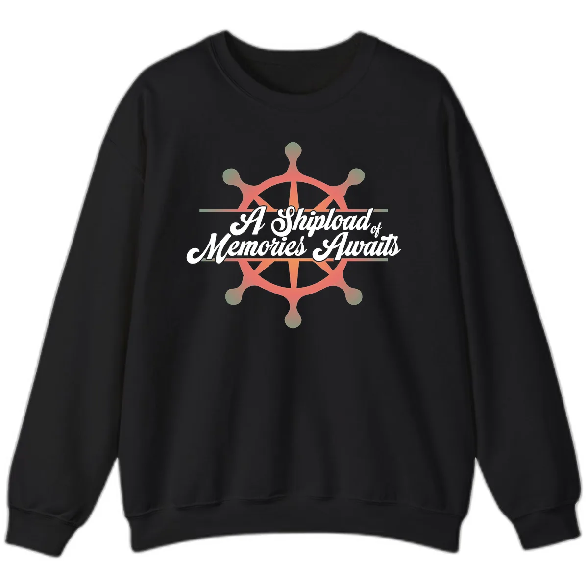 A Shipload Of Memories Awaits Sweatshirt in Black