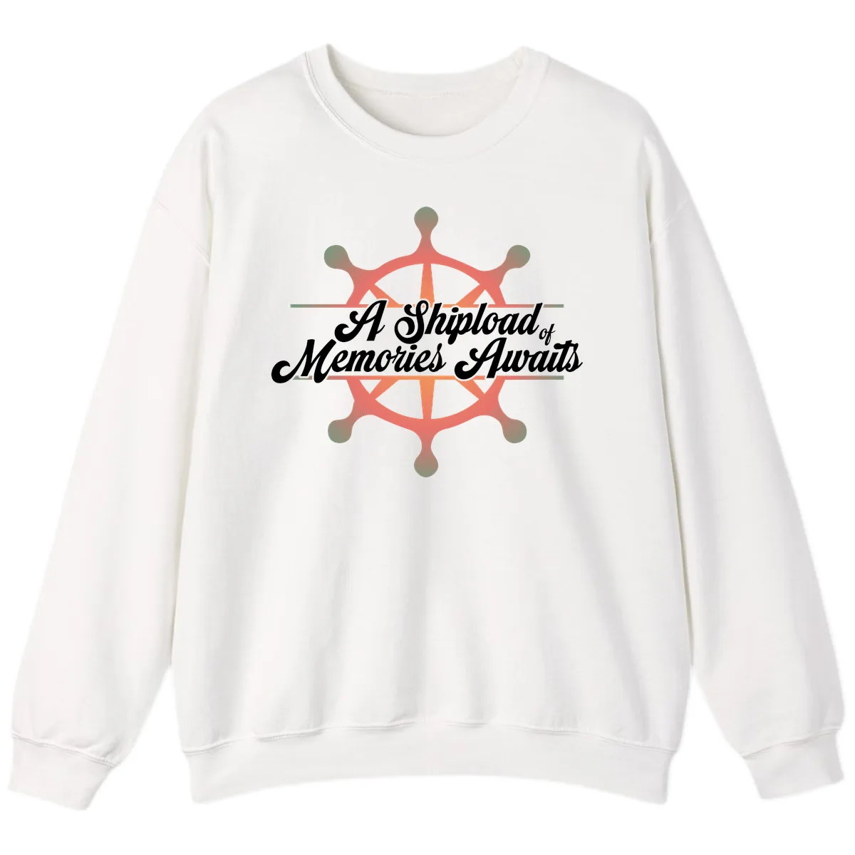 A Shipload Of Memories Awaits Sweatshirt in White